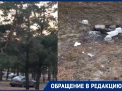 Постоянный «шашлык - пати» в лесу рядом с ЖК «Янтарный город» надоел волгоградцам