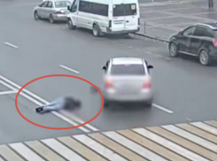 Лицом в асфальт нокаутировала волгоградку иномарка в шок-ДТП 