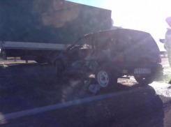 Очевидцы: Есть погибшие в столкновении МАЗ и «Ока» под Волгоградом 