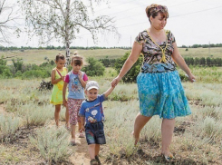 Многодетным семьям Волгограда отдали под строительство домов участки земли без коммуникаций