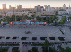 Потрясающие кадры репетиции парада в Волгограде попали в объектив квадрокоптера