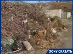 Стыдно и обидно: под Волгоградом гора мусора переросла двухэтажный дом