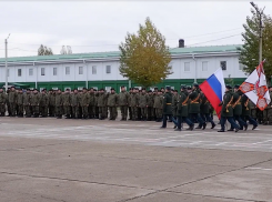 Новую группу волгоградских мобилизованных отправили на полигоны ЮВО