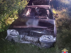 Водитель не справился с управлением и скончался под Волгоградом 