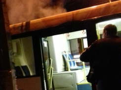 В Волгограде новый автобус «Питеравто» прямо на маршруте заполнился дымом