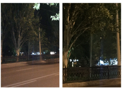 Из-за коммунальной аварии в центре Волгограда забил новый «фонтан»