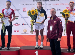 Волгоградская триатлонистка выиграла золото первенства России