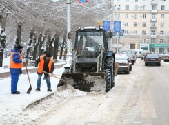 На улицах Волгограда работает 83 единицы спецтехники