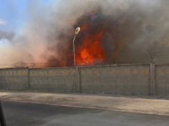 Пожар вспыхнул в воинской части под Волгоградом