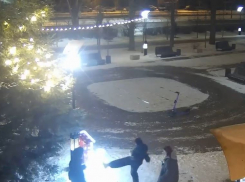 Жестокое нападение «Гринчей» - зумерш на новогоднее украшение попало на видео под Волгоградом 