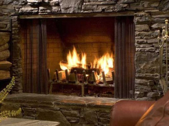 Под Волгоградом из-за камина произошел пожар