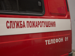 Фура загорелась на трассе в Волгоградской области