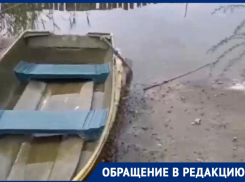 «Люди передвигаются по двору на лодке»: город в Волгоградской области уходит под воду