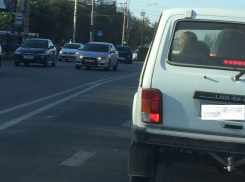 В эпичных пробках встал центр Волгограда