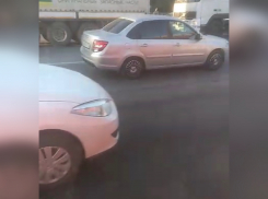 Адская пробка сковала юг Волгограда: видео 