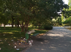 Волгоградский сквер превращается в грязный фуд-корт