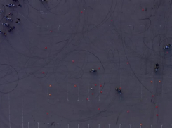 «Мотоджимхану» с высоты рядом с «Волгоград Ареной» показал блогер