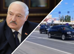  Лукашенко на премиальном Aurus Senat прибыл на встречу с Путиным в Волгоград