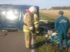 По дороге с моря перевернулась «Газель» из Волгограда: 1 погиб, 7 пострадали