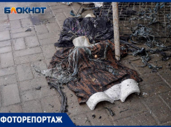 Пожар на Качинском рынке в Волгограде, как это было: в объективе фотографа 