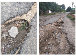 Волгоградские дошколята пробираются в детский сад через метровые ямы