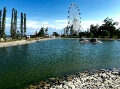 Первый пруд залили в волгоградском ЦПКиО: смотрим, как он выглядит