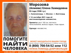 В Волгограде ищут пропавшую почти год назад жительницу Калининграда