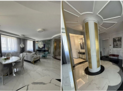 Золотой не только ценник: квартиру с удивительным ремонтом продают за 65 миллионов в Волгограде