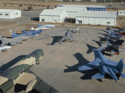 Полеты реактивных самолетов под Волгоградом сняли на видео с высоты