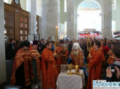 В Волгограде на места терактов доставили Частицу Ризы Господней