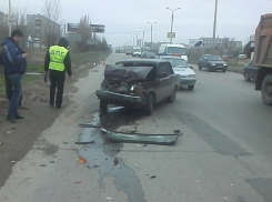 В Волгограде полицейский устроил ДТП