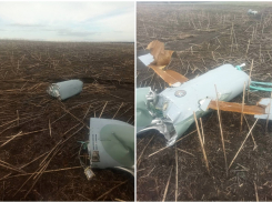 Обломки рухнувшего летательного  объекта нашли на севере Волгоградской области