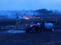 Добровольные пожарные и студенты отстояли от огня несколько населенных пунктов