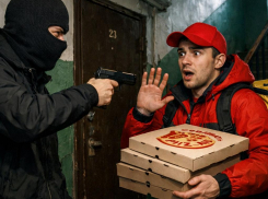 Зумер с пистолетом похитил пиццу у курьера в Волжском 