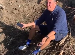 Волгоградский депутат снял в яме видеодоказательства для президента Путина