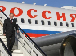 Президент РФ Владимир Путин прибыл в Волгоград