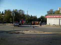 На юге Волгограда перевернулась пассажирская маршрутка