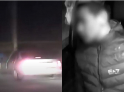 В Волгоградской области полицейские открыли стрельбу по колесам автомобиля, за рулем которого был подросток: погоня попала на видео