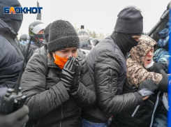 Как прошёл несанкционированный митинг в Волгограде 31 января: видео