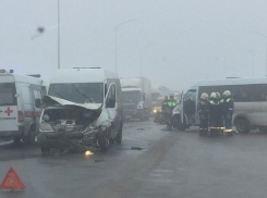 Серьезное ДТП с участием двух маршруток в Волгограде устроила женщина-водитель