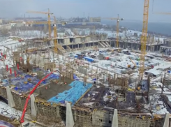 Волгоград с квадрокоптера: стадион к ЧМ-2018 все же строится