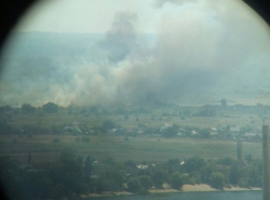 Сильный пожар между двумя поселками под Волгоградом полностью локализовали