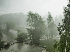 Град с ливнем и шквалистый ветер обрушились на Волгоградскую область