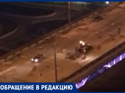 Волгоградцы жалуются на бессонницу из-за ночных работ на Астраханском мосту