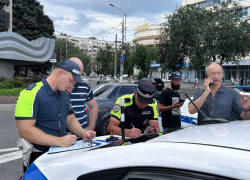 Скрытая полицейская облава на водителей началась в Волгограде