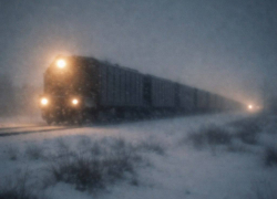 Грузовой поезд сошел с рельсов в Волгоградской области