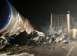 Водитель сгорел заживо в ДТП с ехавшей в Волгоград цистерной