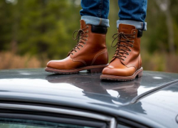 Бил и прыгал на капоте: волгоградец повредил мешающий ему внедорожник за 10 млн