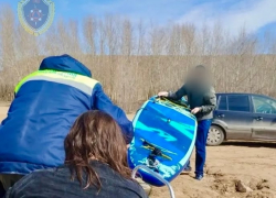 Сапбордисты едва не утонули под Волгоградом 