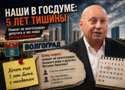 «Смутно знакомое лицо»: депутата Госдумы и экс-мэра Виталия Лихачева забыли волгоградцы